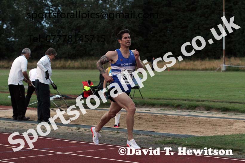 3000 metres, 2021 North East Grand Prix 6, Monkton, Wednesday, August 4th. Photo: David T. Hewitson/Sports for All Pics